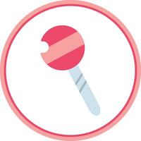 Lollipop Flat Circle Icon vector