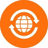 Slow Multi Color Circle Icon vector