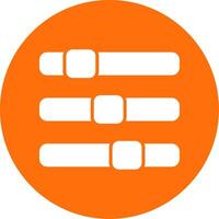 Progress Bar Multi Color Circle Icon vector