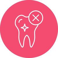 Rejected Multi Color Circle Icon vector