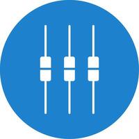Box Plot Multi Color Circle Icon vector
