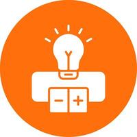 Electrical Circuit Multi Color Circle Icon vector