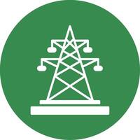 Electric Multi Color Circle Icon vector