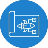 Plans Multi Color Circle Icon vector