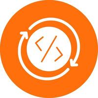 Development Multi Color Circle Icon vector