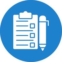 Task List Multi Color Circle Icon vector