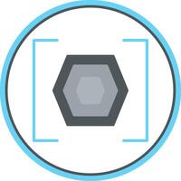 Bracket Flat Circle Icon vector