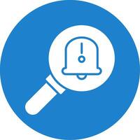 Fault Multi Color Circle Icon vector