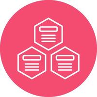 Infographic Elements Multi Color Circle Icon vector
