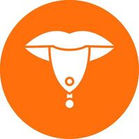 Piercing Multi Color Circle Icon vector