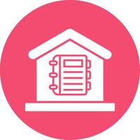 Homeschooling Multi Color Circle Icon vector