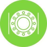 Ball Bearing Multi Color Circle Icon vector