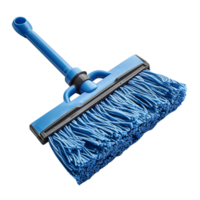 Squeegee mop on isolated transparent background png