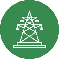 Electric Multi Color Circle Icon vector