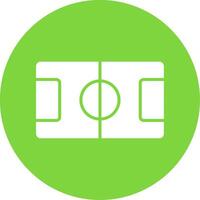 Table Football Multi Color Circle Icon vector