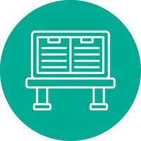 Unit Multi Color Circle Icon vector