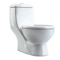 Toilet on isolated transparent background png