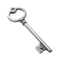 Key on isolated transparent background png