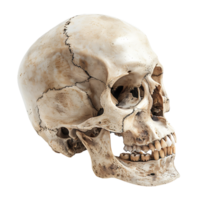 humano crânio em isolado transparente fundo png