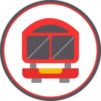 Sandwich Press Flat Circle Icon vector