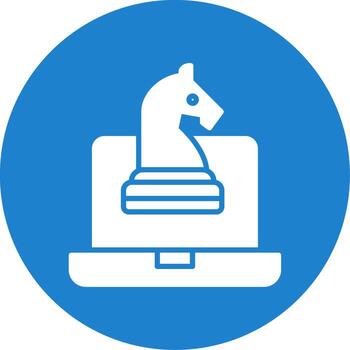 OnMulti Color Circle Chess Multi Color Circle Icon vector