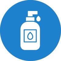 Liquid Soap Multi Color Circle Icon vector