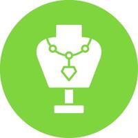 Mannequin Multi Color Circle Icon vector