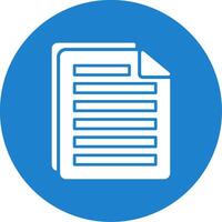 File Multi Color Circle Icon vector