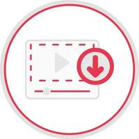 Flat Circle Icon vector