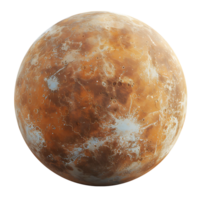 Mercury planet on isolated transparent background png