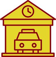 Garage Vintage Icon Design vector