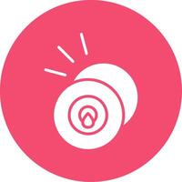 Cymbal Multi Color Circle Icon vector