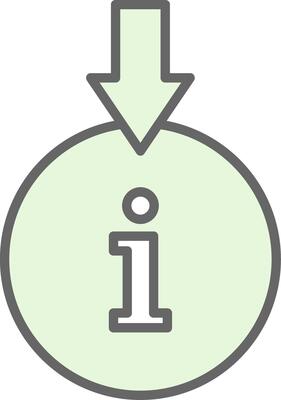 Information Download Fillay Icon Design