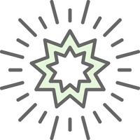 Stars Fillay Icon Design vector