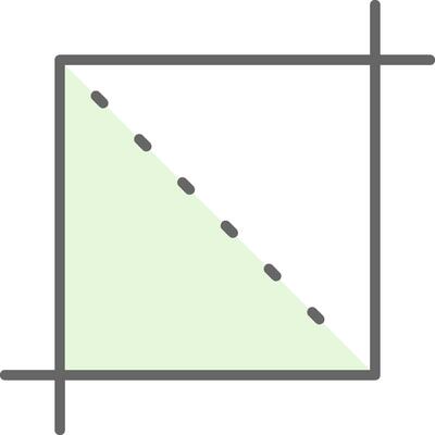 Crop Fillay Icon Design