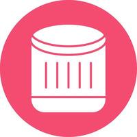 Oil Filter Multi Color Circle Icon vector