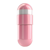 3d pills drug on isolated transparent background png