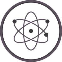 Science Flat Circle Icon vector