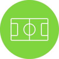 Table Football Multi Color Circle Icon vector