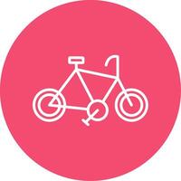 ciclo multi color circulo icono vector