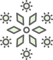 Firework Fillay Icon Design vector