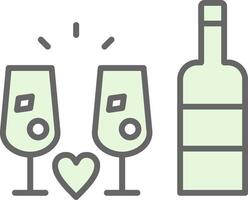 Drink Fillay Icon Design vector