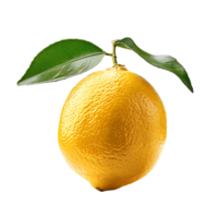 Lemon on isolated transparent background png