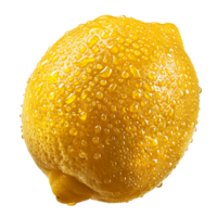 Lemon on isolated transparent background png