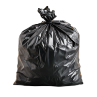 Trash bag on isolated transparent background png