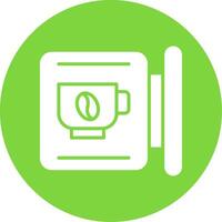 café señalización multi color circulo icono vector