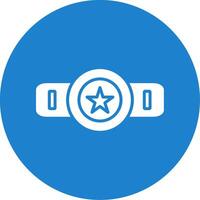 Belt Multi Color Circle Icon vector