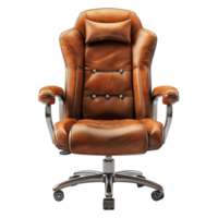 Gaming chair isolated on isolated transparent background png