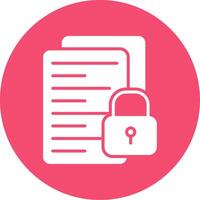 File Multi Color Circle Icon vector
