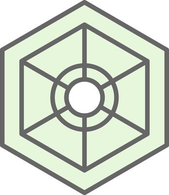 Space Station Fillay Icon Design